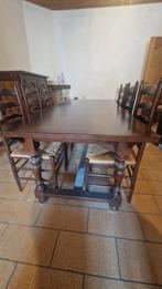 Salle à manger complète, Enlèvement, Comme neuf, 6 à 8 chaises