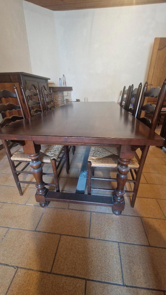 Salle à manger complète, Huis en Inrichting, Complete eetkamers, Zo goed als nieuw, 6 tot 8 stoelen, Ophalen