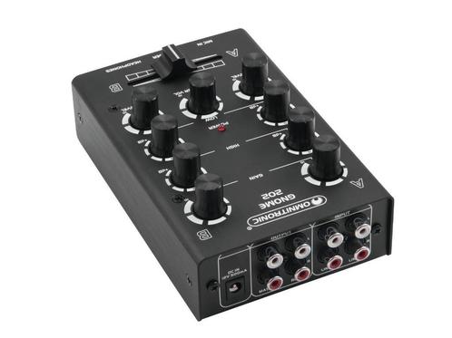 Omnitronic Gnome-202 2-kanaals-mixer , Audio, Tv en Foto, Professionele apparaten, Nieuw, Audio, Ophalen of Verzenden
