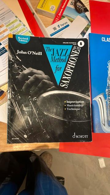 La méthode jazz pour saxophone, Musique & Instruments, Jazz, Leçon ou Cours, Enlèvement ou Envoi, Utilisé