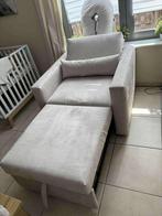 Omvormbare fauteuil, bed, stof, dim, Ophalen, 100 tot 125 cm, Nieuw, 100 tot 125 cm