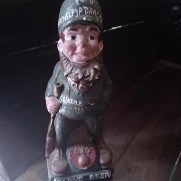 Zeldzame vintage tuinkabouter. Militair thema beschikbaar voor biedingen