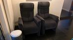 2 Relax zetels te koop in donker grijs merk HUKLA, Huis en Inrichting, Ophalen, Zo goed als nieuw