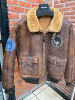 Veste bombardier taille large, Kleding | Heren, Maat 52/54 (L), Bruin, Verzenden, Gedragen