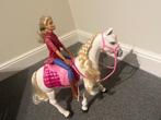Barbie met stappend paard, Enlèvement, Comme neuf, Barbie