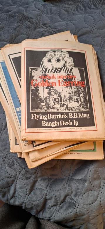 Muziekkrante Oor 1972 beschikbaar voor biedingen