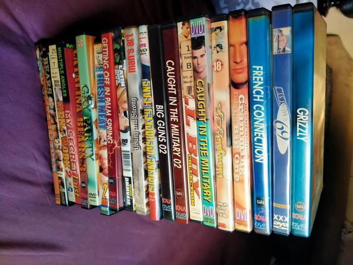 Gay porn 21 stuks, CD & DVD, Blu-ray, Enlèvement ou Envoi
