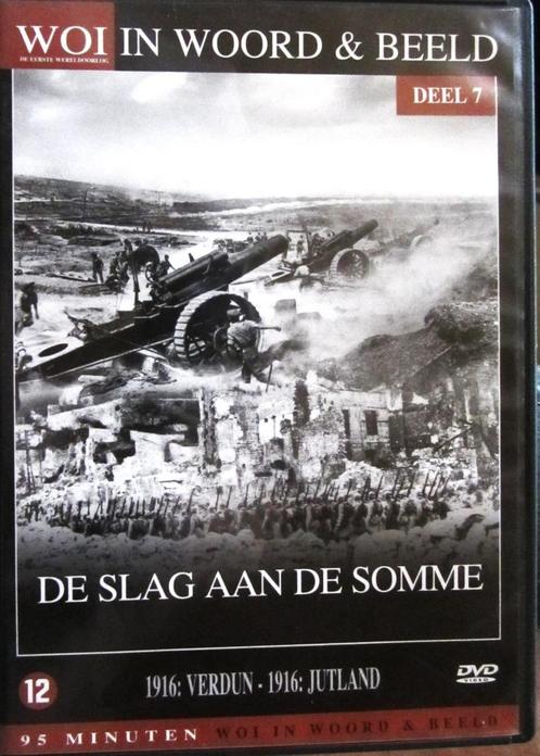DVD - WO I- DE SLAG AAN DE SOMME., Cd's en Dvd's, Dvd's | Actie, Zo goed als nieuw, Oorlog, Alle leeftijden, Ophalen of Verzenden