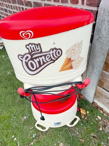 frigo , diepvries, ijskraam machine , mancave beschikbaar voor biedingen