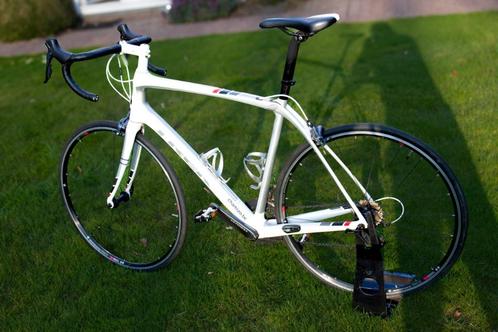 Koersfiets TREK DOMANE Wit, Fietsen en Brommers, Fietsen | Racefietsen, Gebruikt, Dames, Overige merken, 10 tot 15 versnellingen