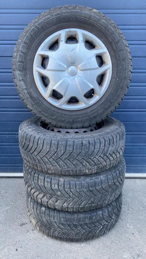 Ford Transit Custom Stalen velgen 215-65-15 5x160 - Set 20.1, Auto-onderdelen, Banden en Velgen, Banden en Velgen, Zomerbanden