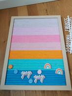 Letterbord meerkleurig regenboog Hema, Ophalen, Nieuw