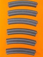 Voies Märklin C - Lot de 6 x rail 24130 - 1/2 cercle, Neuf, Rails, Märklin, Envoi