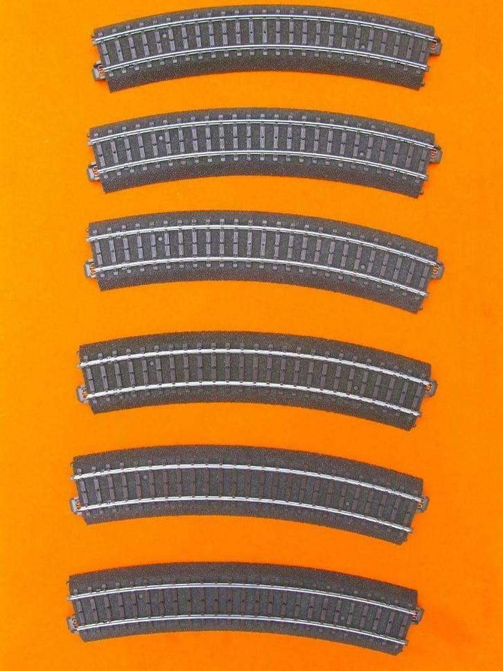 Voies Märklin C - Lot de 6 x rail 24130 - 1/2 cercle, Hobby & Loisirs créatifs, Trains miniatures | HO, Neuf, Rails, Märklin, Analogique