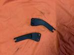 Harley Dyna Twin cam footpeg brackets 2006-2017, Motoren, Onderdelen | Harley-Davidson, Ophalen of Verzenden, Gebruikt