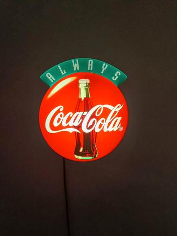 Applique murale Coca Cola années 90