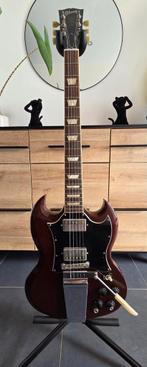 Gibson SG Angus young & Gibson SG Voodoo met 2 versterkers., Muziek en Instrumenten, Ophalen, Zo goed als nieuw, Gibson