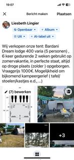 Koepeltent bardani dream lodge 5 pers, Caravans en Kamperen, Tenten, Ophalen, Zo goed als nieuw