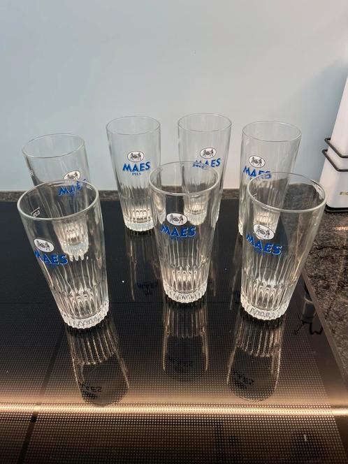 7 nieuwe Maes Pils glazen, Verzamelen, Glas en Drinkglazen, Nieuw, Ophalen of Verzenden