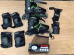 Rolschoenen met bescherming, Sport en Fitness, Ophalen, Zo goed als nieuw, Bescherming