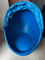 Ikea lomsk eistoel draaistoel blauw, Huis en Inrichting, Ophalen, Gebruikt