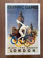 WO2 poster Olympische spelen London 1948, Verzamelen, Militaria | Tweede Wereldoorlog, Ophalen of Verzenden