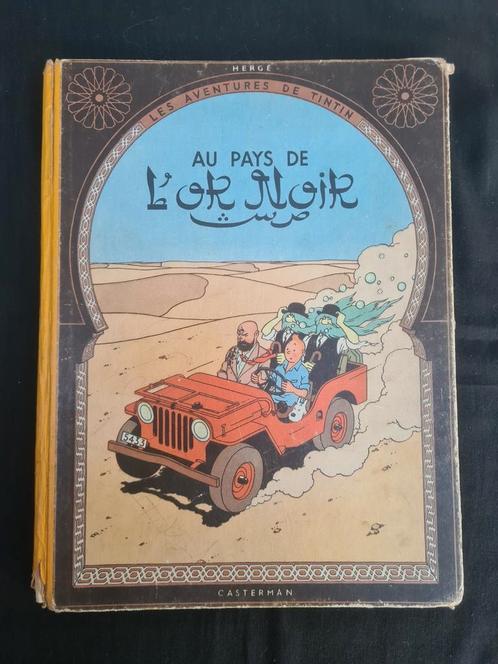 Tintin au pays de l'or Noir - EO, Livres, BD, Utilisé, Enlèvement ou Envoi