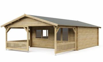 Nieuw tuinhuis met terras 55+3 beschikbaar voor biedingen