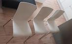 Stoelen wit - 6 stuks, Huis en Inrichting, Stoelen, Ophalen, Gebruikt, Wit
