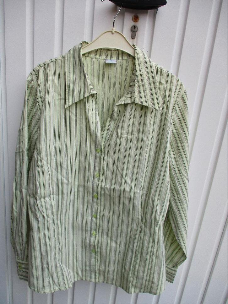 Chemise vert citron à fines rayures M&S taille 50, Vêtements | Femmes, Blouses & Tuniques, Neuf, Taille 46/48 (XL) ou plus grande