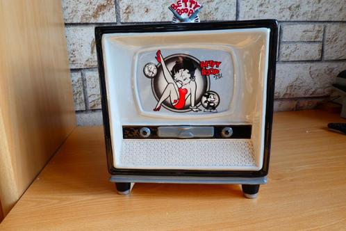 Betty Boop TV koektrommel 1999 oude stijl, Verzamelen, Beelden en Beeldjes, Nieuw, Mens, Ophalen of Verzenden