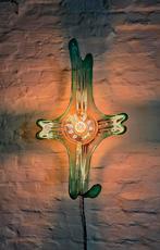 Vintage Murano glazen hanglamp., Ophalen of Verzenden