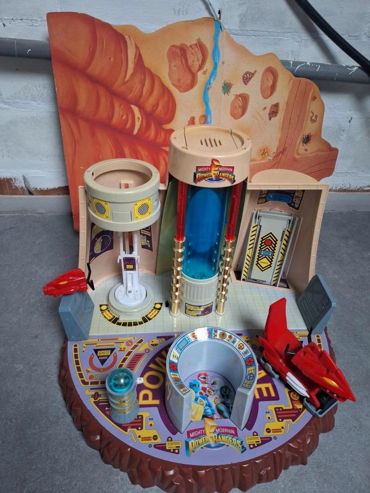 Mighty Morphin Power Rangers - Power Dome - Bandai 1994, Kinderen en Baby's, Speelgoed | Actiefiguren, Gebruikt, Ophalen of Verzenden