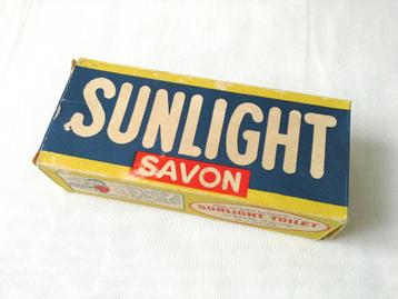 Boîte de savon Sunlight vintage beschikbaar voor biedingen