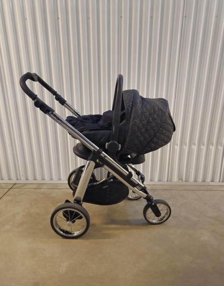 Ensemble bébécar ip op classic noir, Kinderen en Baby's, Kinderwagens en Combinaties, Zo goed als nieuw, Kinderwagen, Ophalen of Verzenden