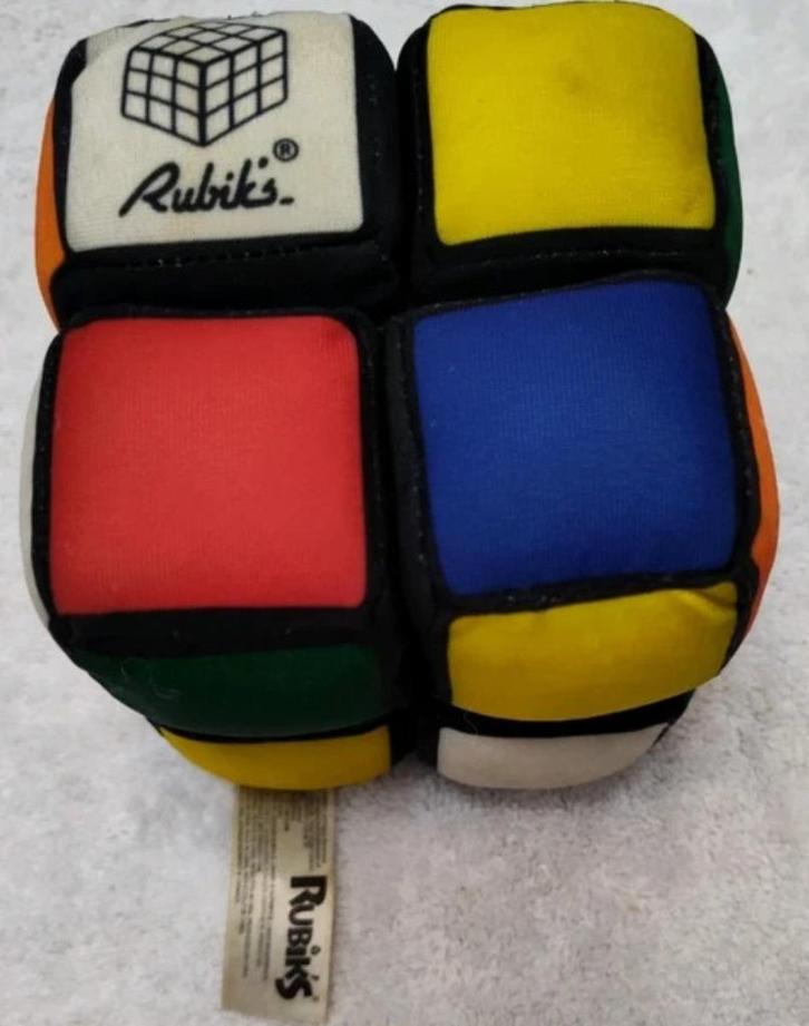 Rubik’s My First Cube pluche mijn eerste kubus 15x15x15cm, Kinderen en Baby's, Speelgoed | Educatief en Creatief, Zo goed als nieuw