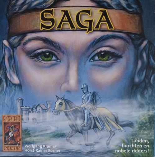 Saga, Hobby en Vrije tijd, Gezelschapsspellen | Kaartspellen, Zo goed als nieuw, Ophalen of Verzenden