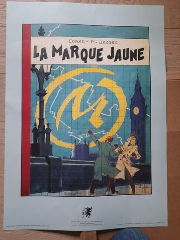 Blake en Mortimer  - iconisch album -affiche beschikbaar voor biedingen