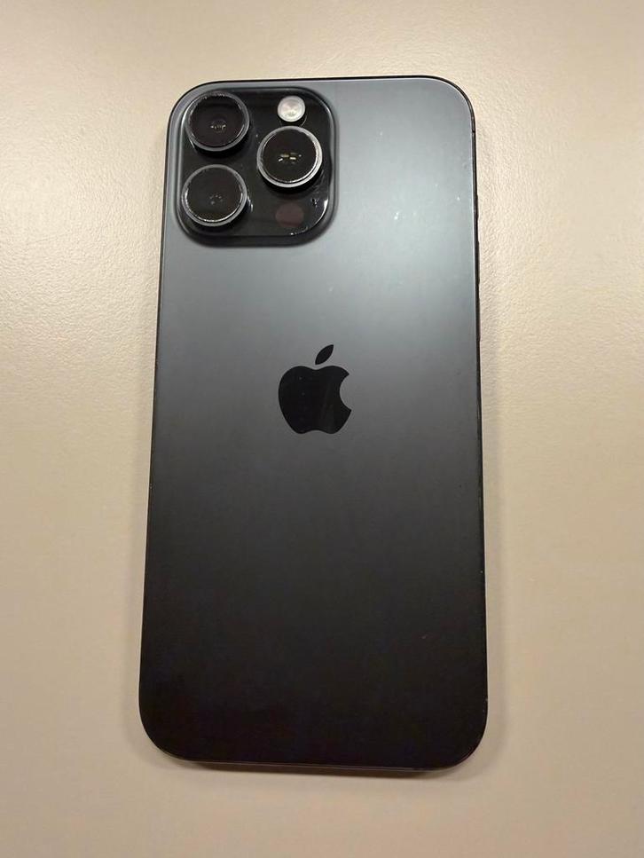 iPhone 16 Pro Max zwart, 256 GB, Batterij 91%, Télécoms, Téléphonie mobile | Apple iPhone, Comme neuf, 256 GB, iPhone 16, Noir