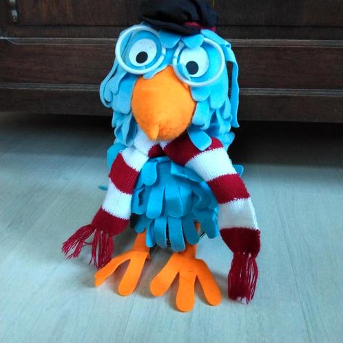 gerrit de postduif fabeltjeskrant handpop, Kinderen en Baby's, Speelgoed | Knuffels en Pluche, Gebruikt, Ophalen of Verzenden