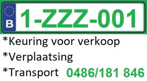 z platen, keuring voor verkoop /0486 181 846., Auto diversen, Overige Auto diversen, Ophalen of Verzenden