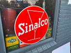 Sinalco oud fris reclamebord, Ophalen, Reclamebord