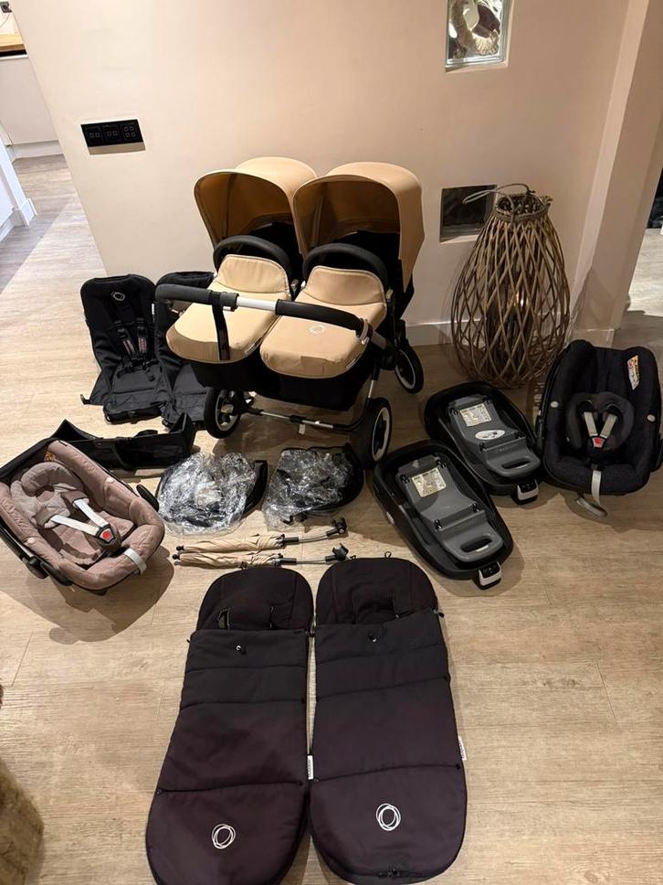 Bugaboo donkey kinderwagen met maxi cosi set, Kinderen en Baby's, Kinderwagens en Combinaties, Zo goed als nieuw, Kinderwagen