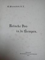 Emiel Fleerackers - Reineke Vos in de Kempen - 1910 - 1ste, Gelezen, Ophalen of Verzenden