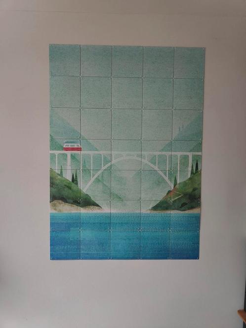 IXXI - Henry Rivers - Big Surf - 100 cm x 140 cm, Huis en Inrichting, Woonaccessoires | Wanddecoraties, Zo goed als nieuw, Verzenden