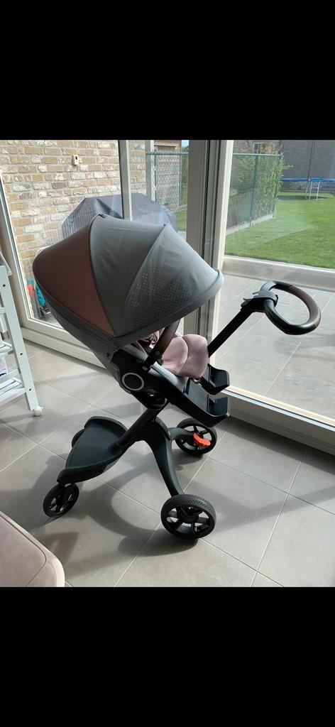 Stokke V6 buggy met reiswieg, Kinderen en Baby's, Kinderwagens en Combinaties, Gebruikt, Combiwagen, Overige merken, Met reiswieg