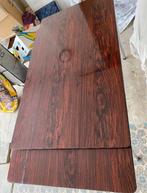 Formica tafel bruin gevlamd, Ophalen, Zo goed als nieuw