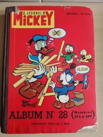 Receuil Le Journal de Mickey n28 - E.O. 1963 beschikbaar voor biedingen