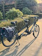 Vélo tandem électrique, parfait état deux personnes vélo, Vélos & Vélomoteurs, Schimano, 10 à 15 vitesses, Enlèvement ou Envoi