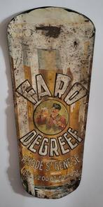 Panneau publicitaire en étain Faro De Greef., Collections, Marques & Objets publicitaires, Enlèvement ou Envoi, Panneau publicitaire